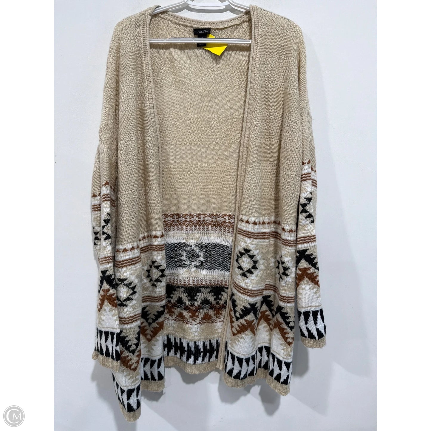 Cardigan By Rue 21 In Cream, Size: L