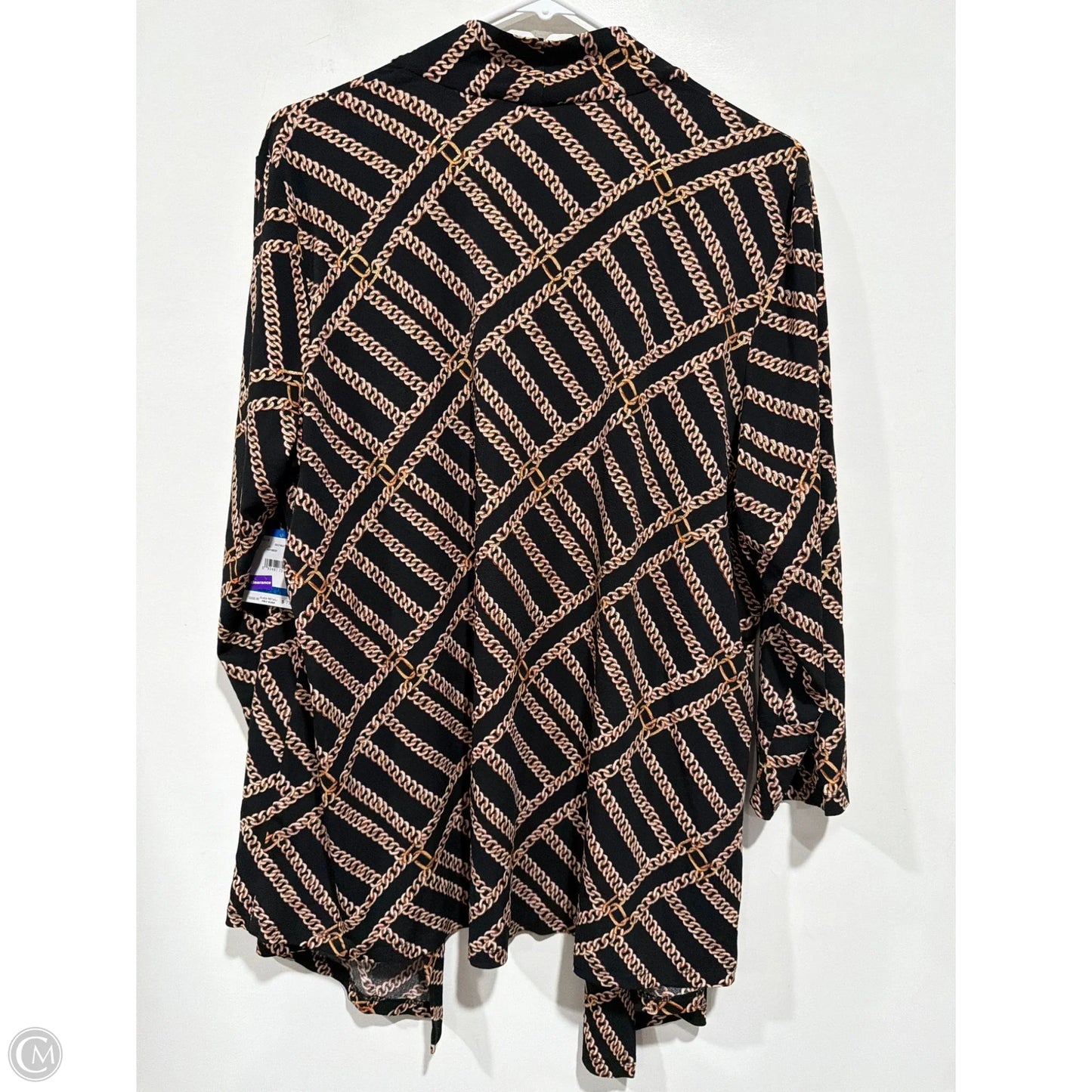 Cardigan By Kasper In Black, Size: Xl