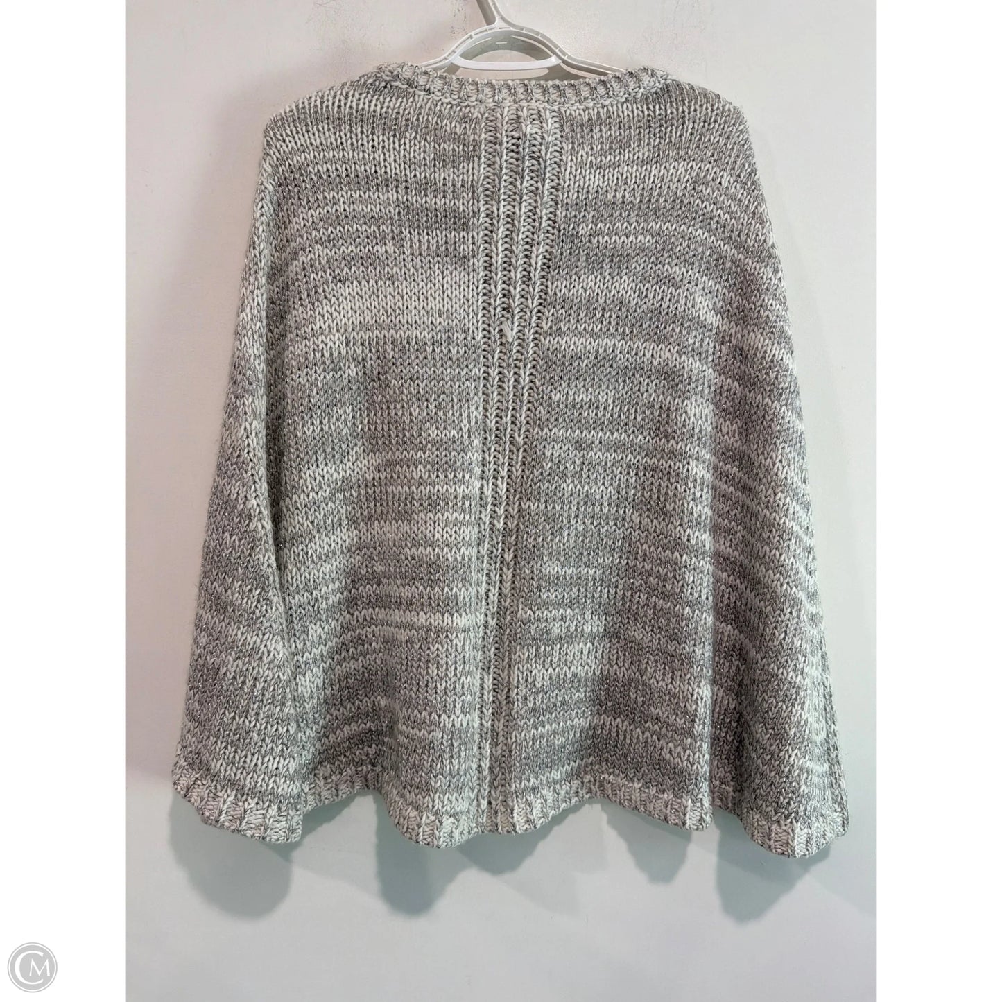 Poncho By White House Black Market In Grey, Size: S