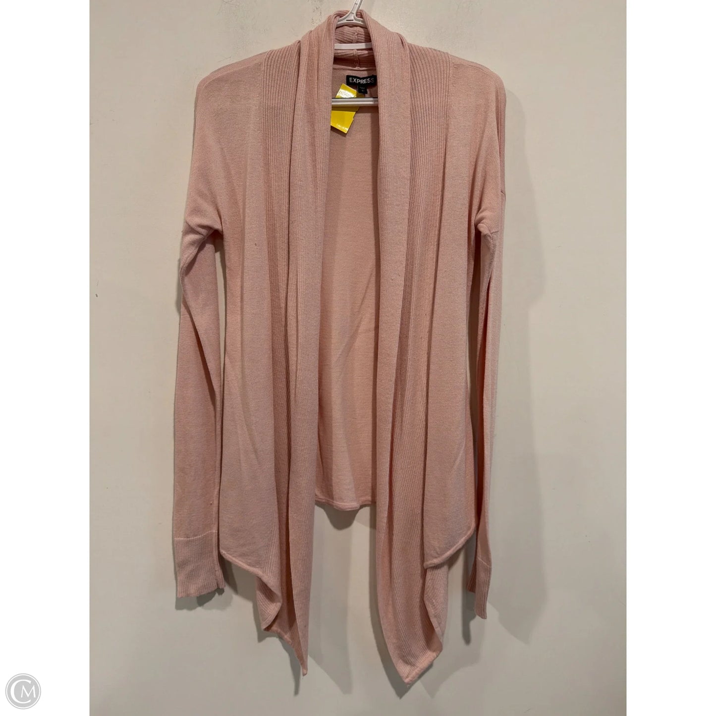 Cardigan By Express In Pink, Size: S