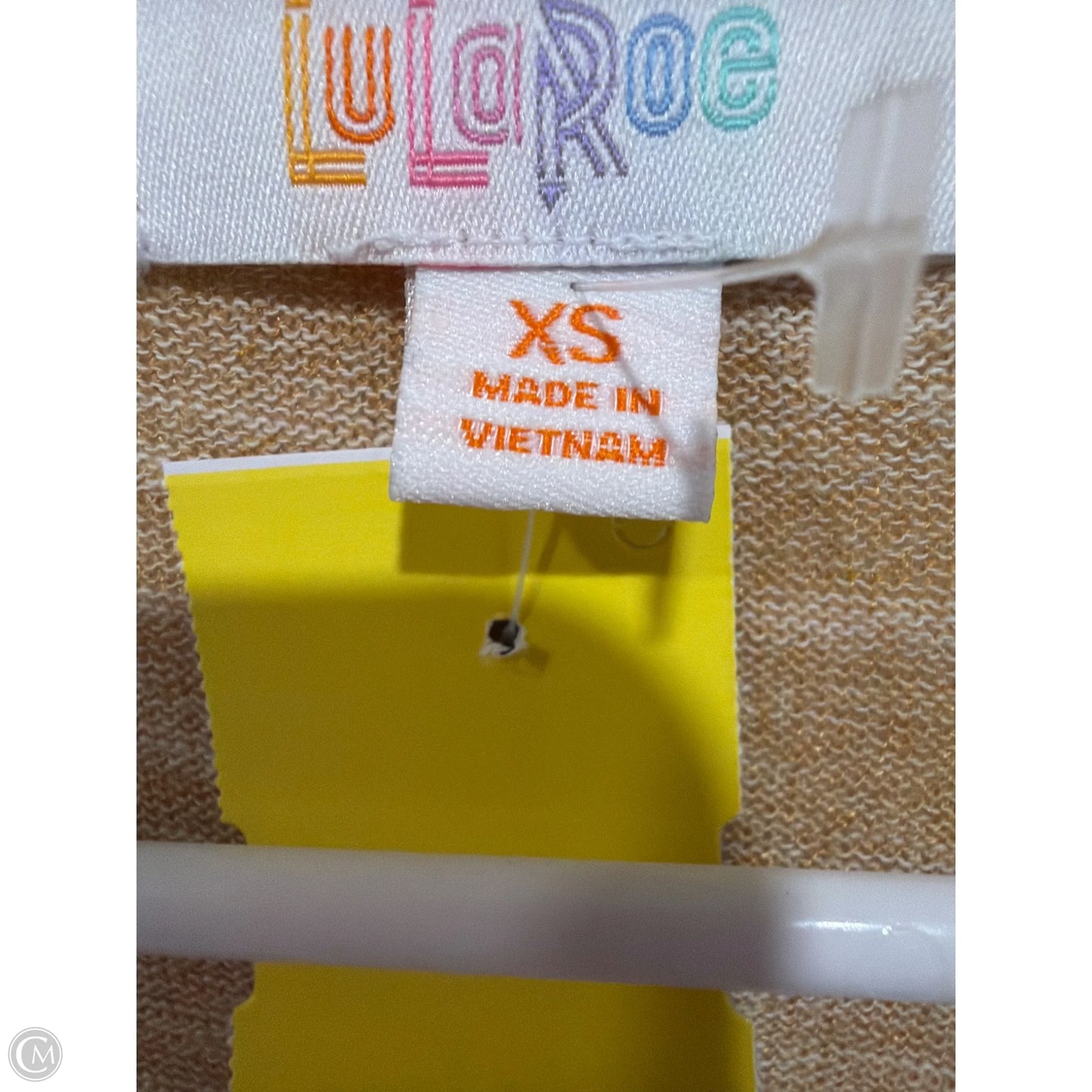 Cardigan By Lularoe In Yellow, Size: Xs