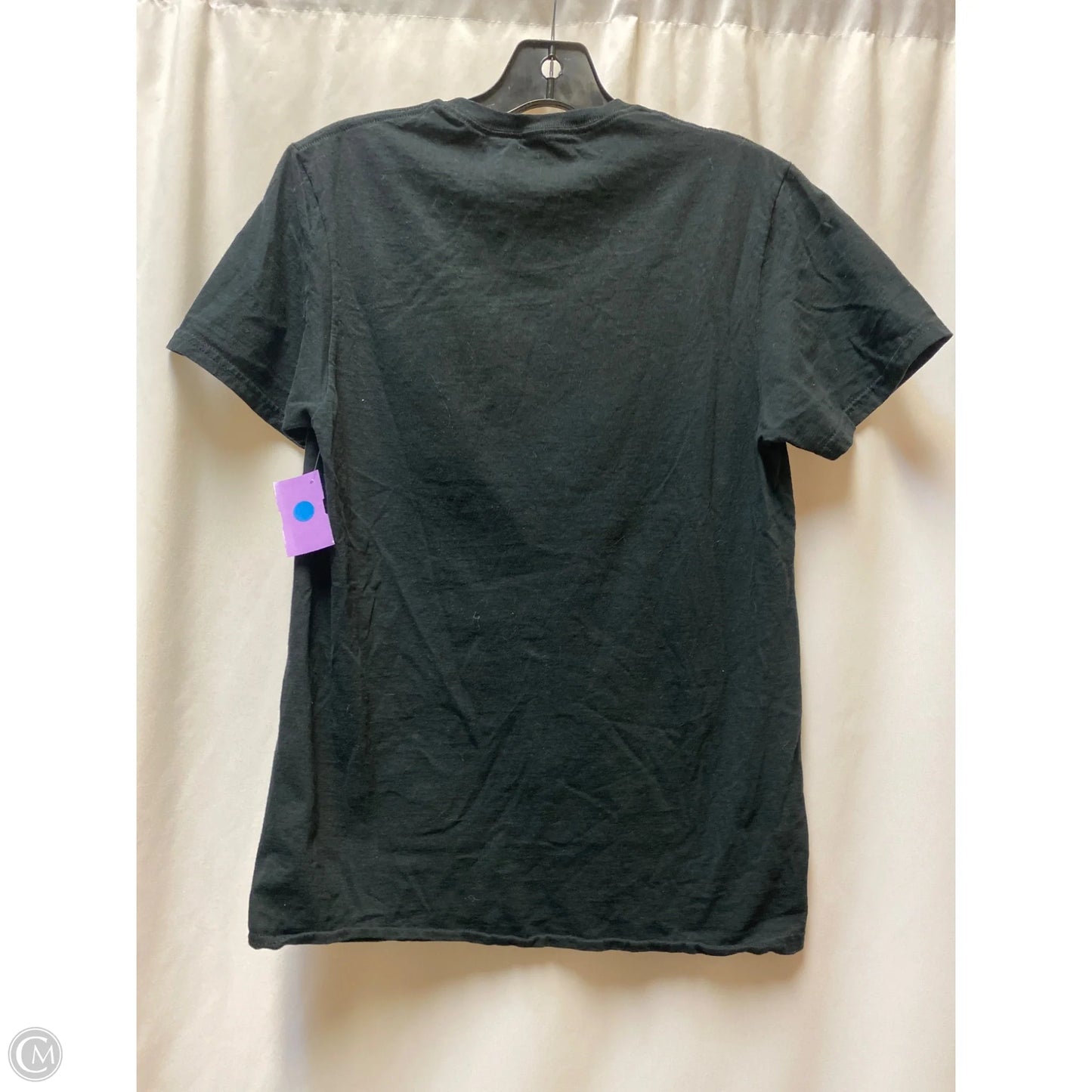 Top Short Sleeve By Clothes Mentor In Black, Size: S