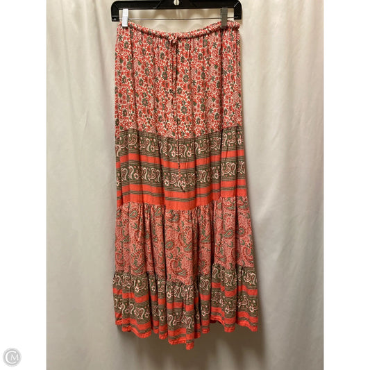 Skirt Maxi By White Stag In Pink, Size: L