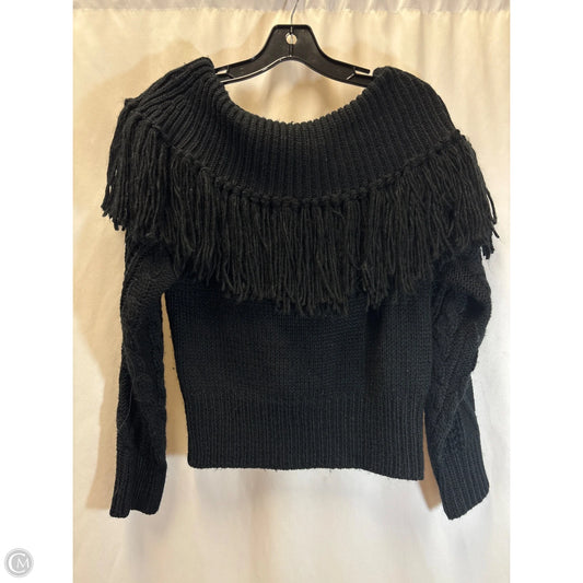 Sweater By Blue B In Black, Size: S
