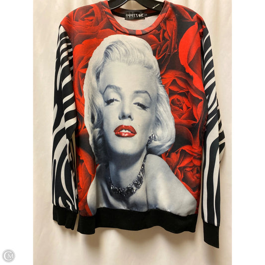 Top Long Sleeve By Clothes Mentor In Red, Size: L