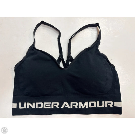 Athletic Bra By Under Armour In Black, Size: L
