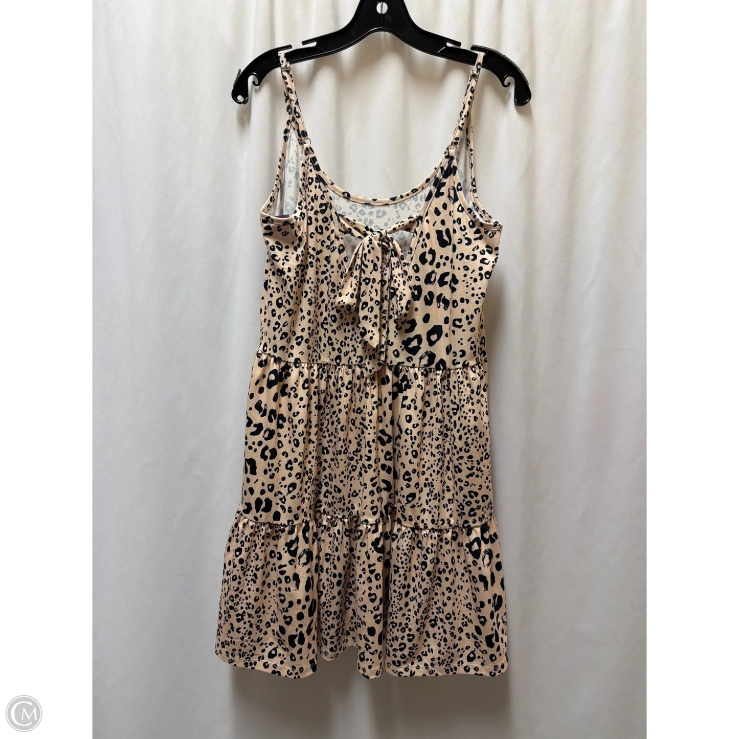 Dress Casual Midi By Clothes Mentor In Animal Print, Size: M