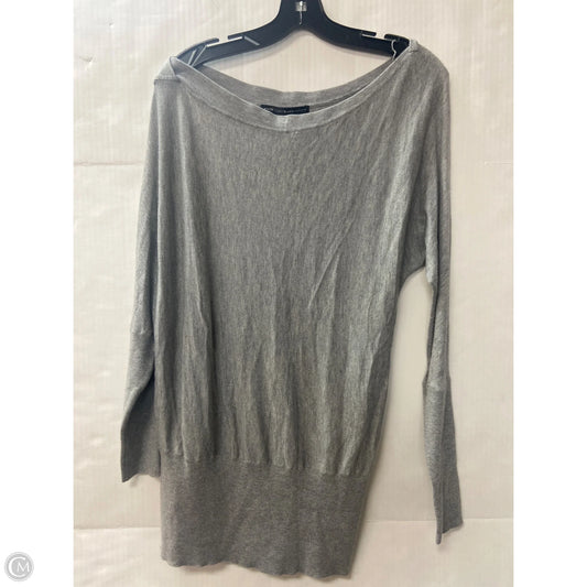 Top Long Sleeve By White House Black Market In Grey, Size: S