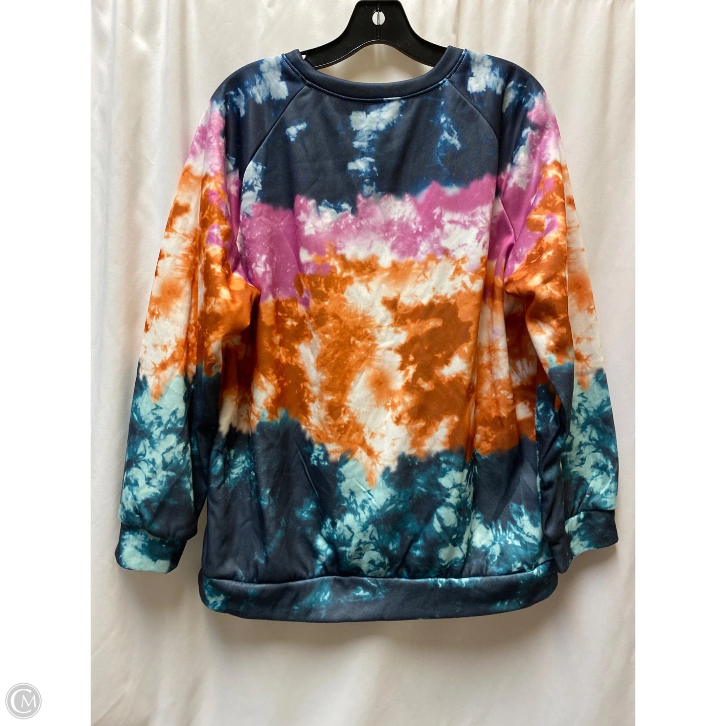 Top Long Sleeve By Clothes Mentor In Blue, Size: Xl