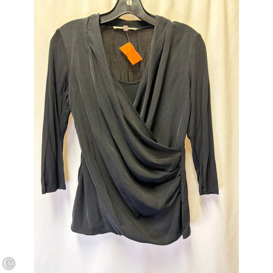 Top Long Sleeve By 41 Hawthorn In Black, Size: Xs