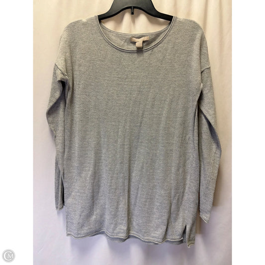 Top Long Sleeve By Banana Republic In Grey, Size: Xs