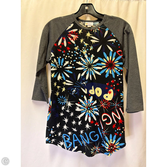 Top Long Sleeve By Lularoe In Grey, Size: Xs