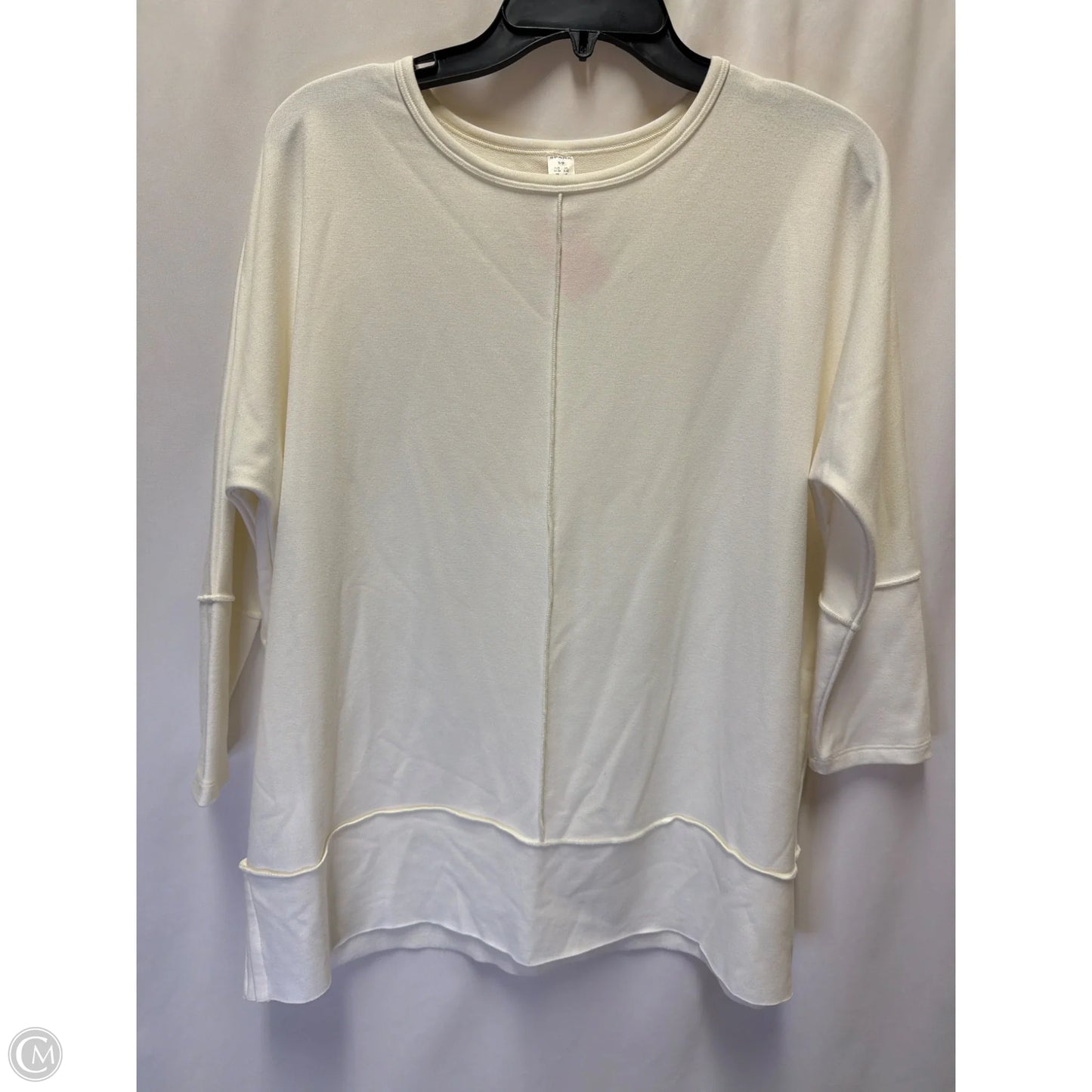 Top Long Sleeve By Spanx In White, Size: S