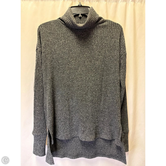 Top Long Sleeve By Workshop In Grey, Size: Xs