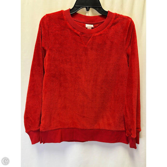 Top Long Sleeve By Clothes Mentor In Red, Size: Xs