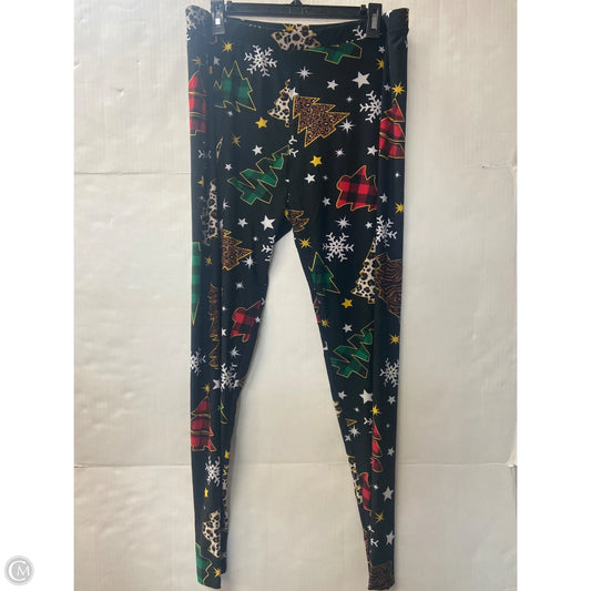Pants Leggings By Clothes Mentor In Black, Size: 3x