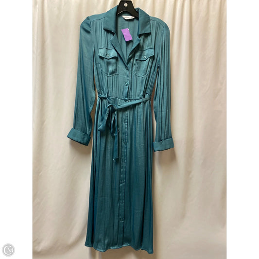 Dress Casual Maxi By Nine West In Teal, Size: Xs
