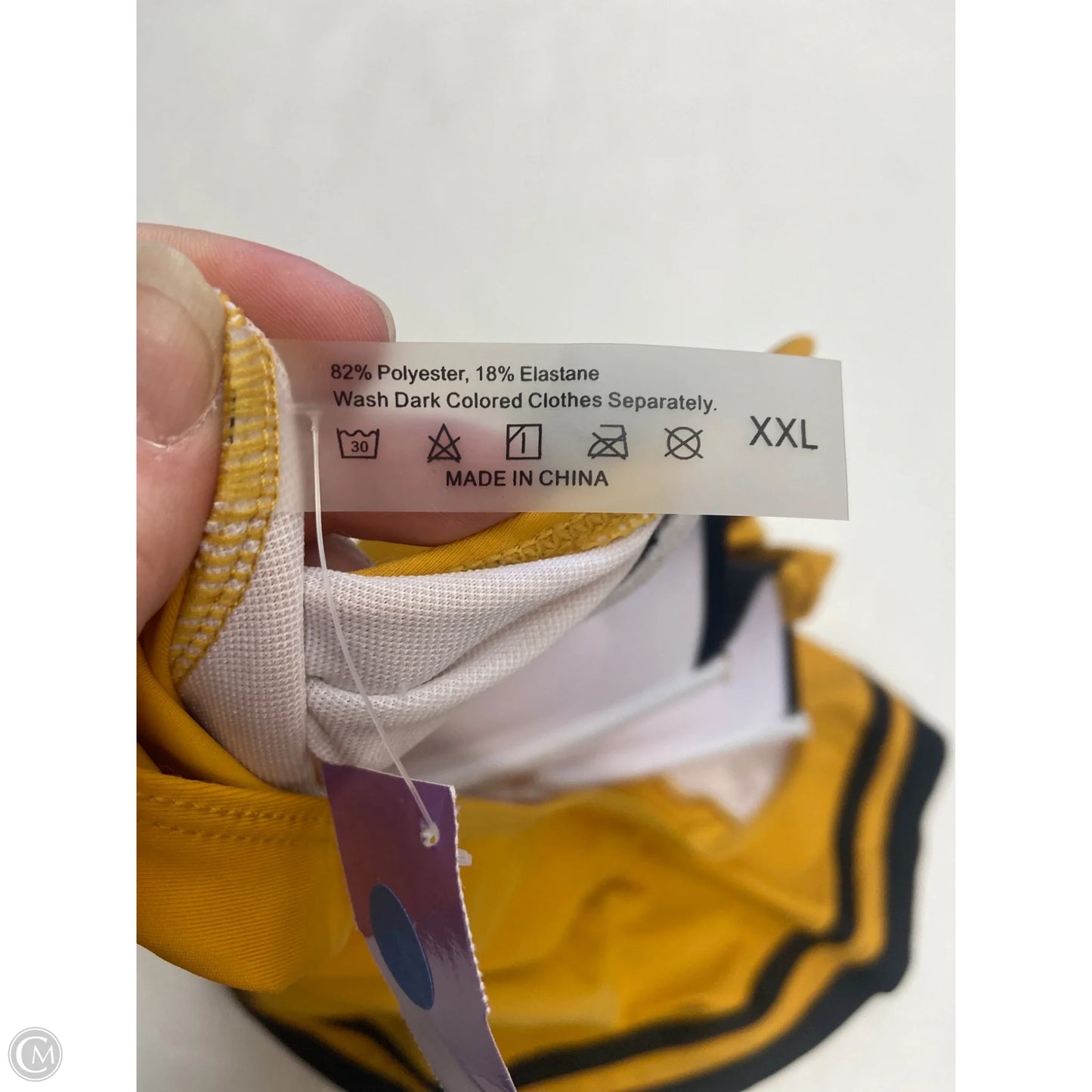 Swimsuit By Clothes Mentor In Yellow, Size: Xxl