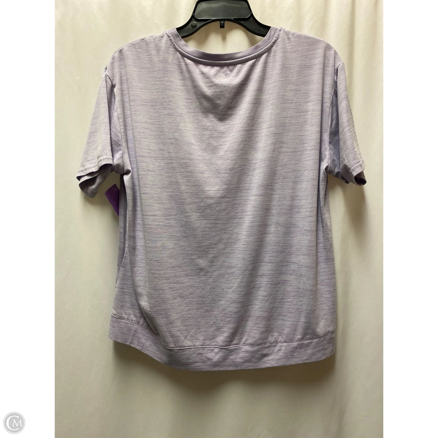 Athletic Top Short Sleeve By Pro Player In Purple, Size: L