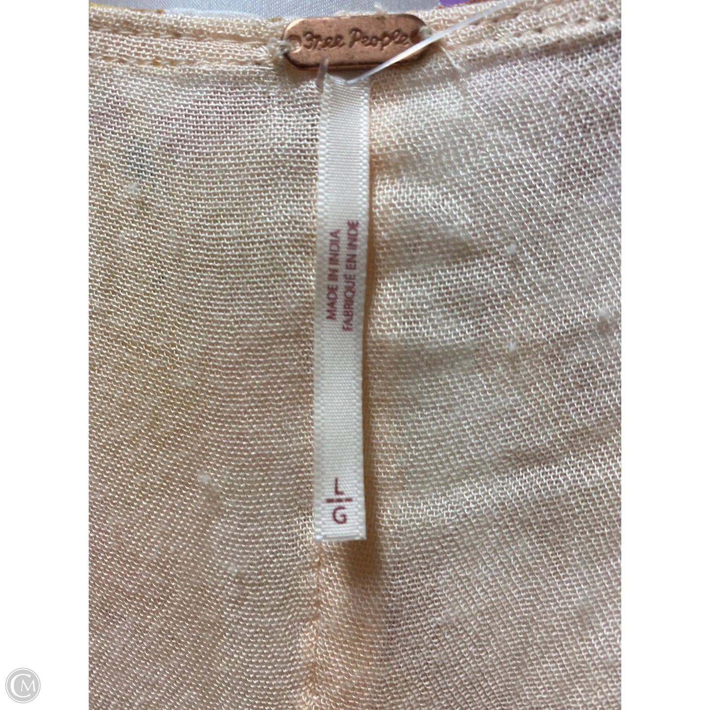 Dress Casual Short By Free People In Yellow, Size: L