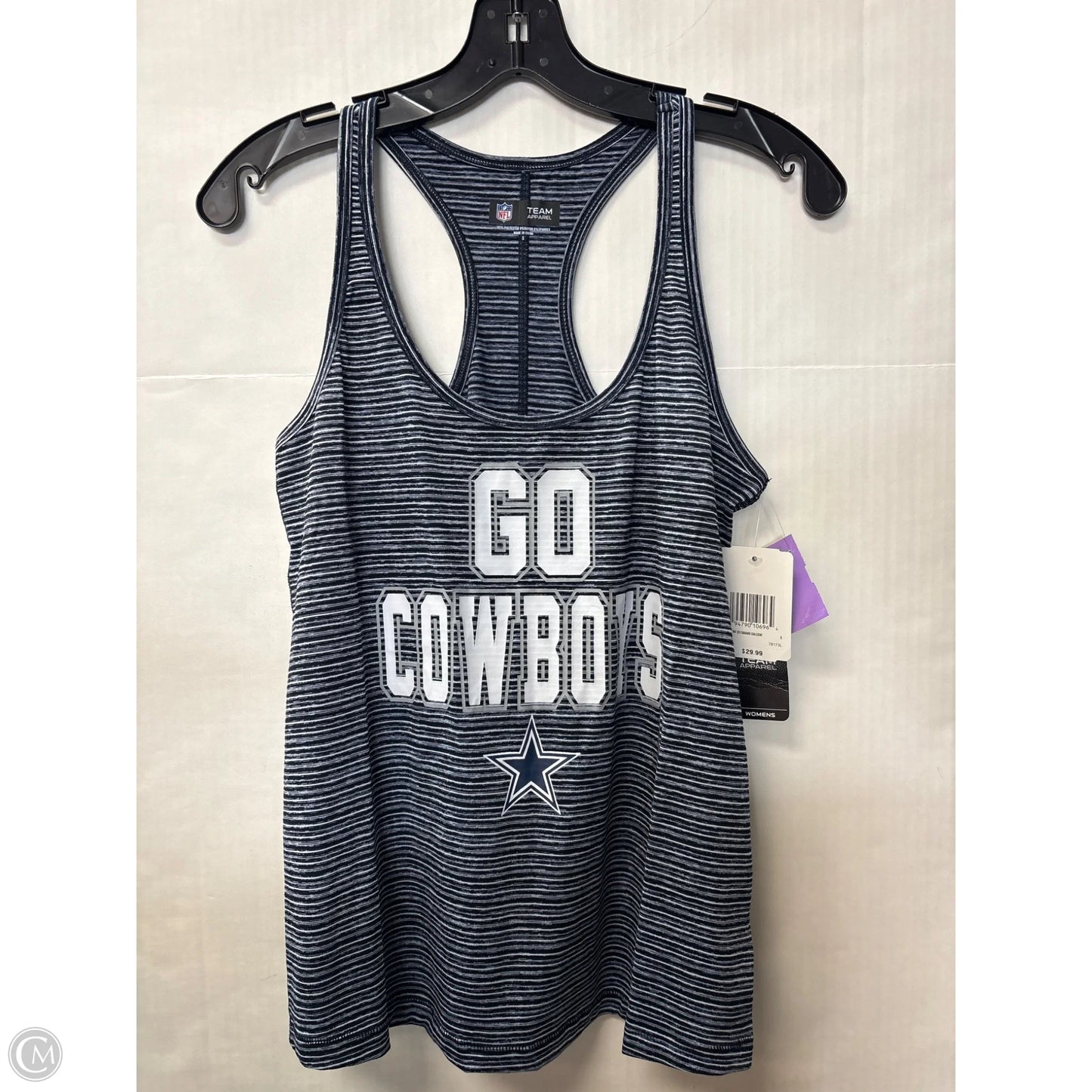 Top Sleeveless By Nfl In Blue, Size: S