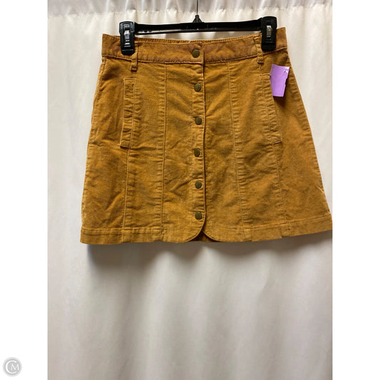 Skirt Mini & Short By Bdg In Brown, Size: 8