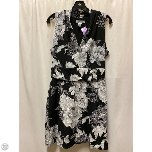 Dress Casual Midi By White House Black Market In Black, Size: M