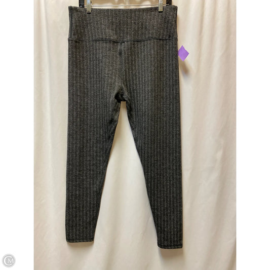 Pants Leggings By Kyodan In Grey, Size: Xl