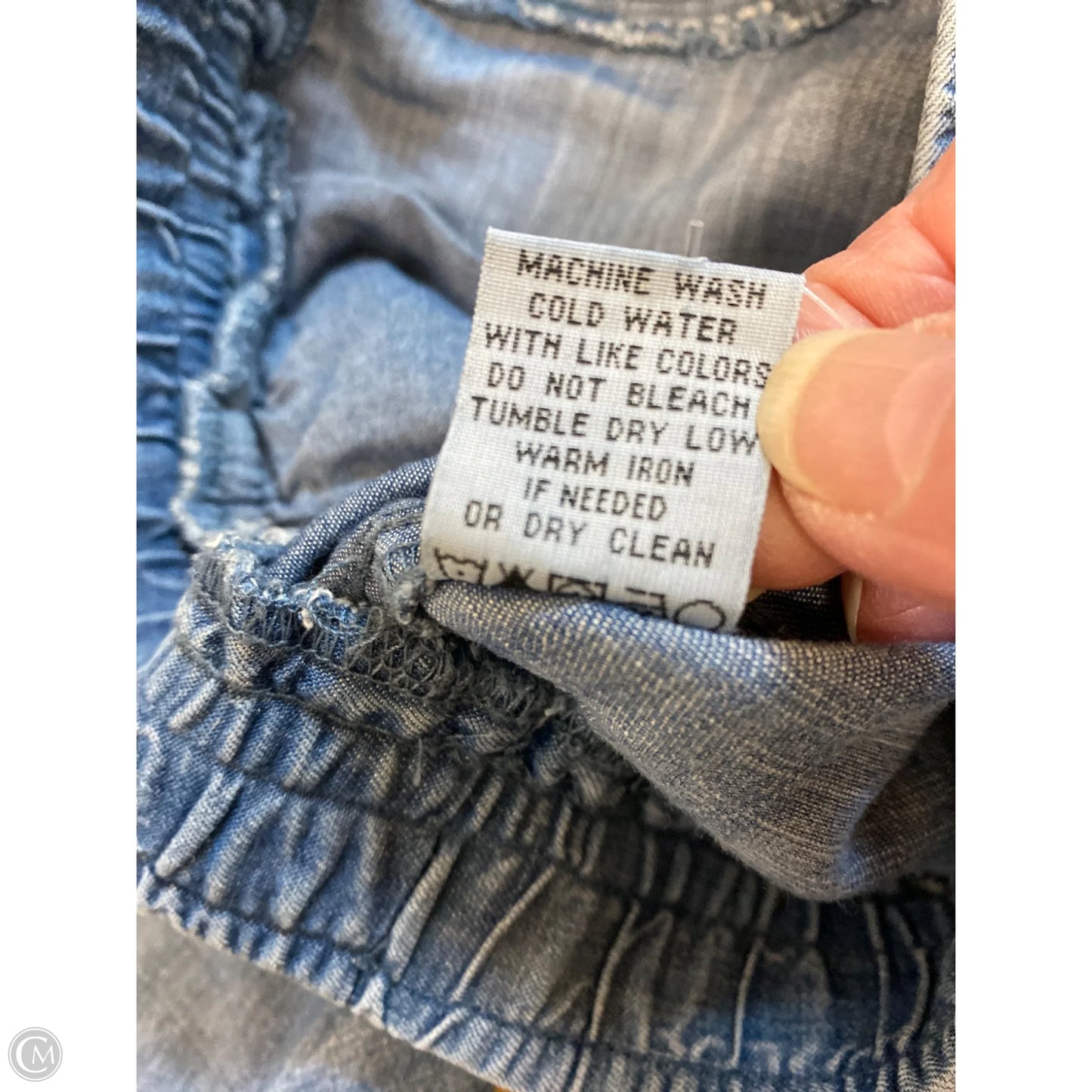 Pants Joggers By Velvet Heart In Blue Denim, Size: Xl