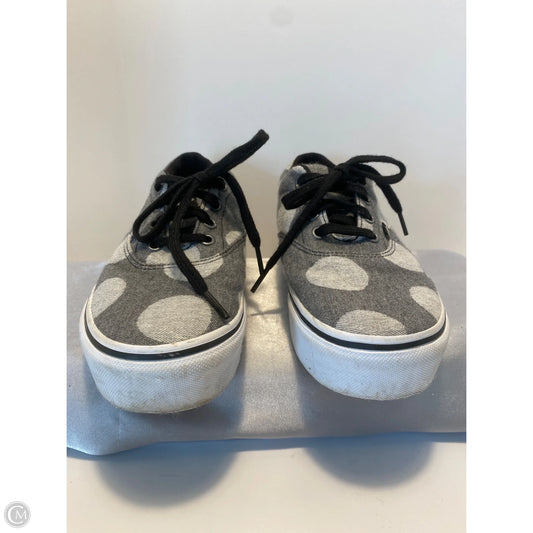 Shoes Sneakers By Vans In Grey, Size: 7.5