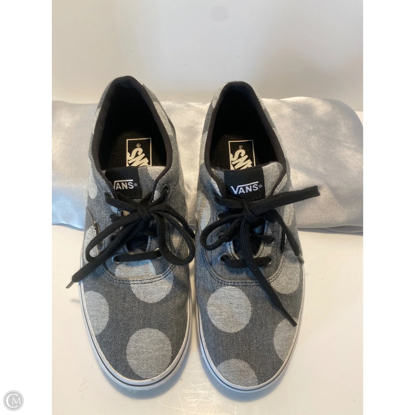Shoes Sneakers By Vans In Grey, Size: 7.5