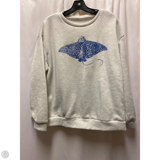 Top Long Sleeve By Clothes Mentor In Grey, Size: L