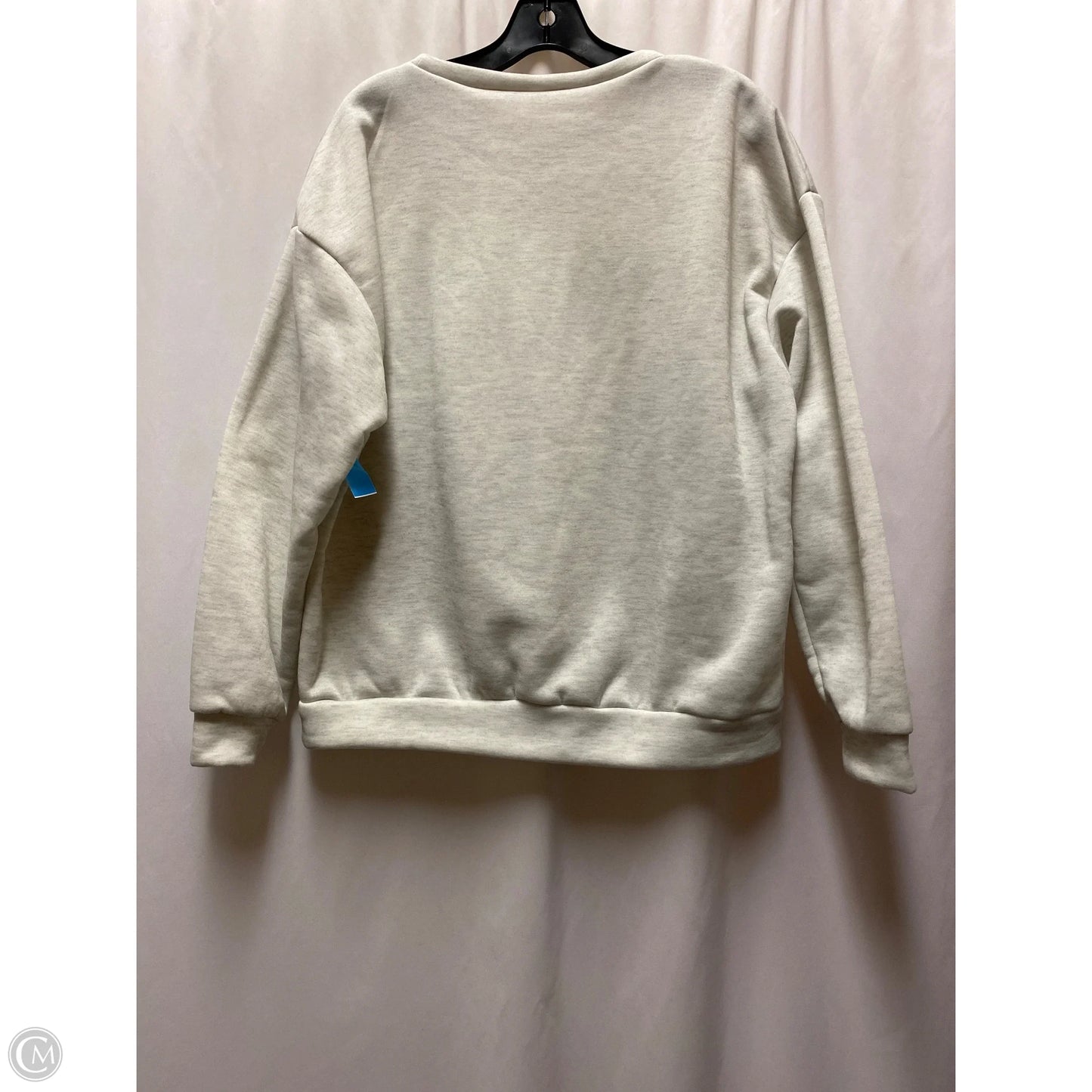 Top Long Sleeve By Clothes Mentor In Grey, Size: L