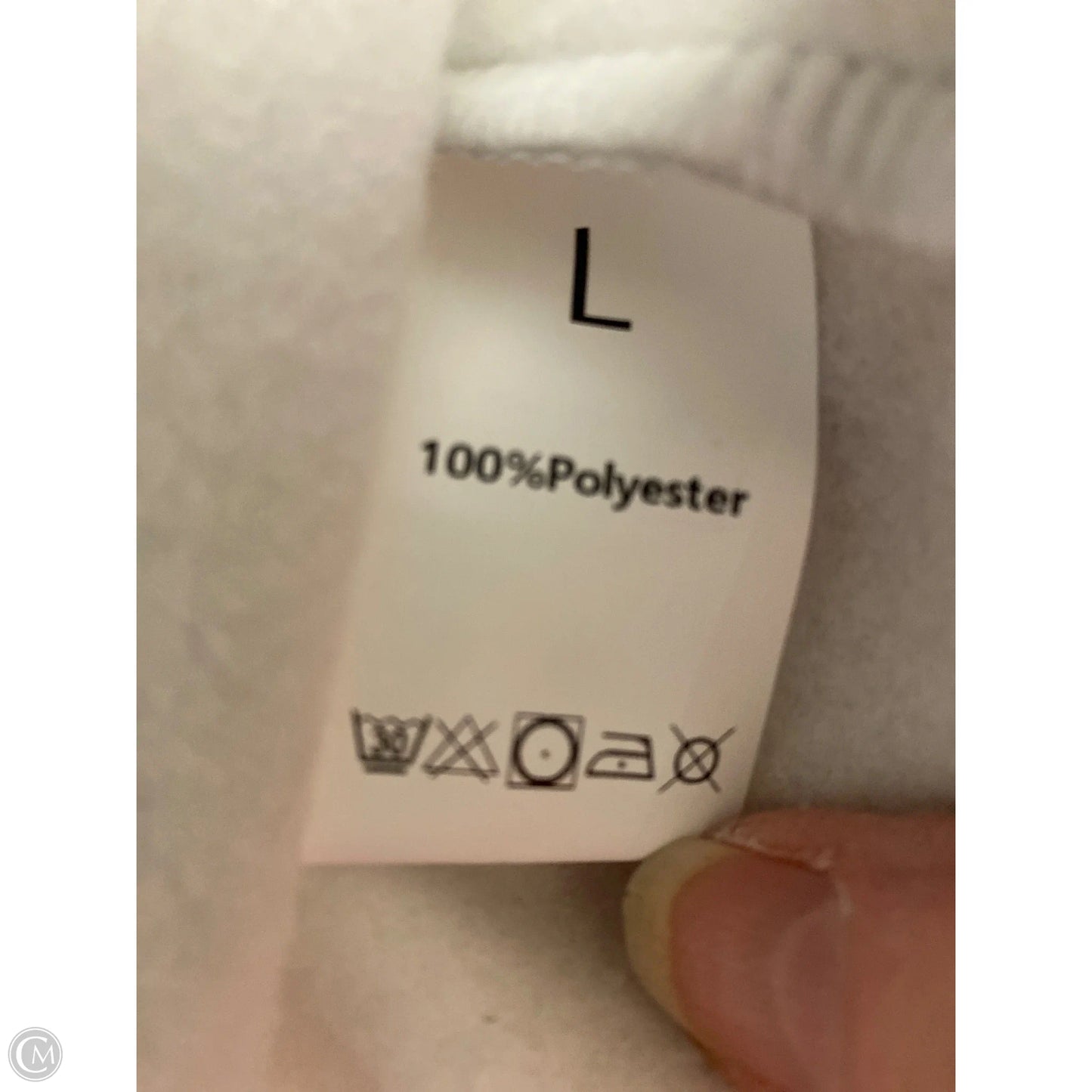 Top Long Sleeve By Clothes Mentor In Grey, Size: L