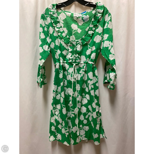 Dress Casual Midi By Mudpie In Green, Size: L