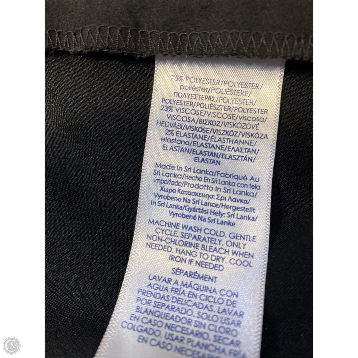 Pants Dress By Chaps In Black, Size: 20