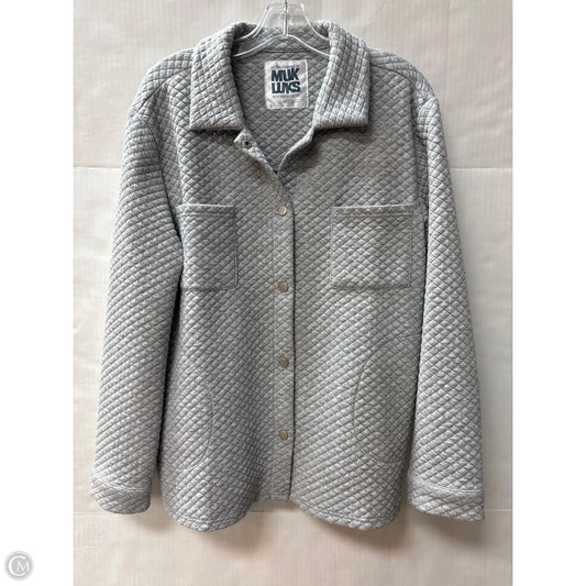 Jacket Other By Muk Luks In Grey, Size: M