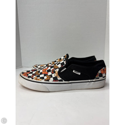 Shoes Sneakers By Vans In Black, Size: 9.5