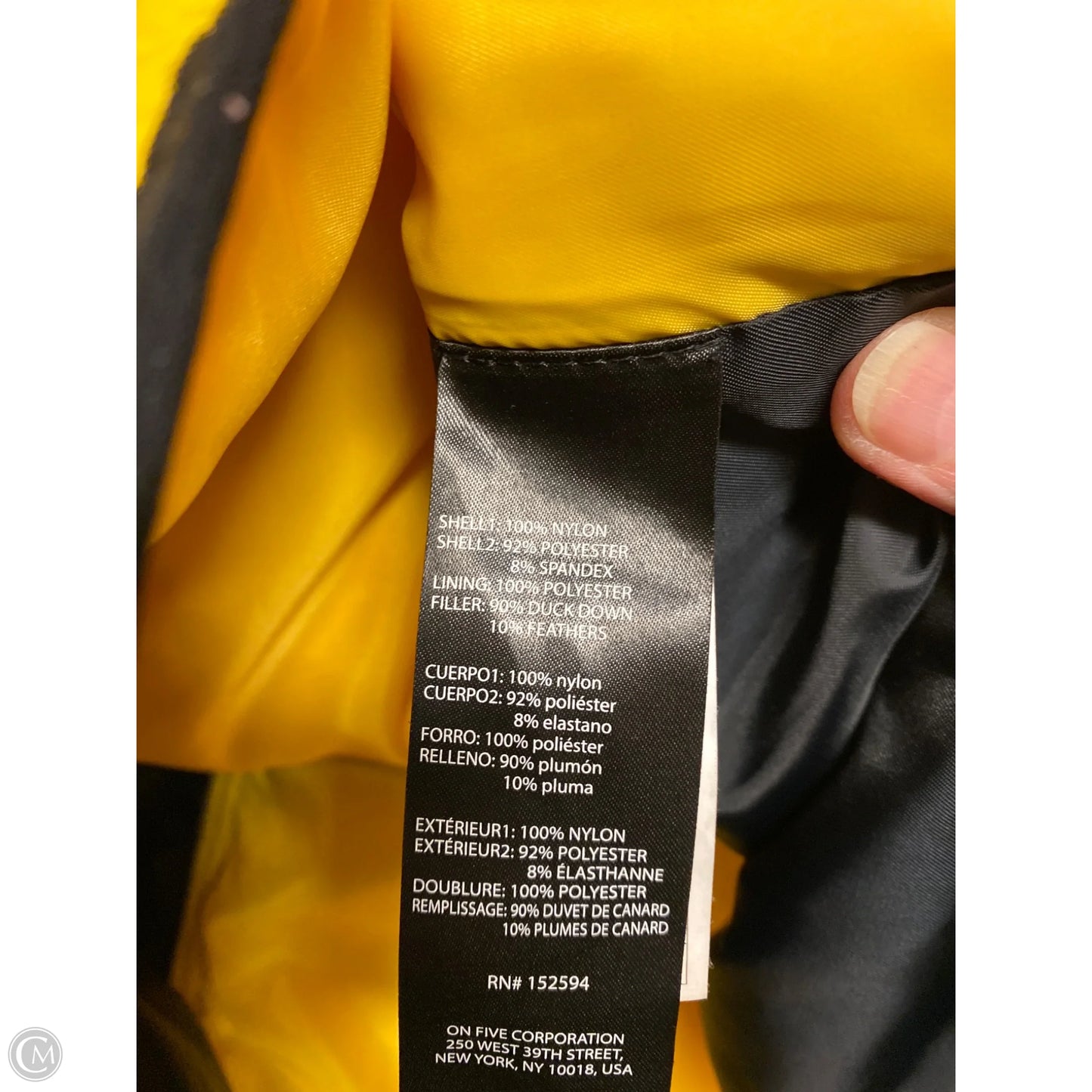 Vest Other By Clothes Mentor In Yellow, Size: L