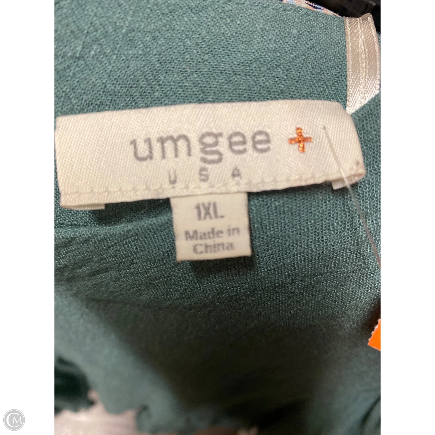Top Long Sleeve By Umgee In Green, Size: 1x
