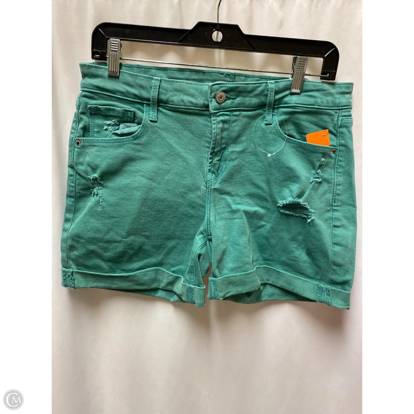 Shorts By Old Navy In Green Denim, Size: 6