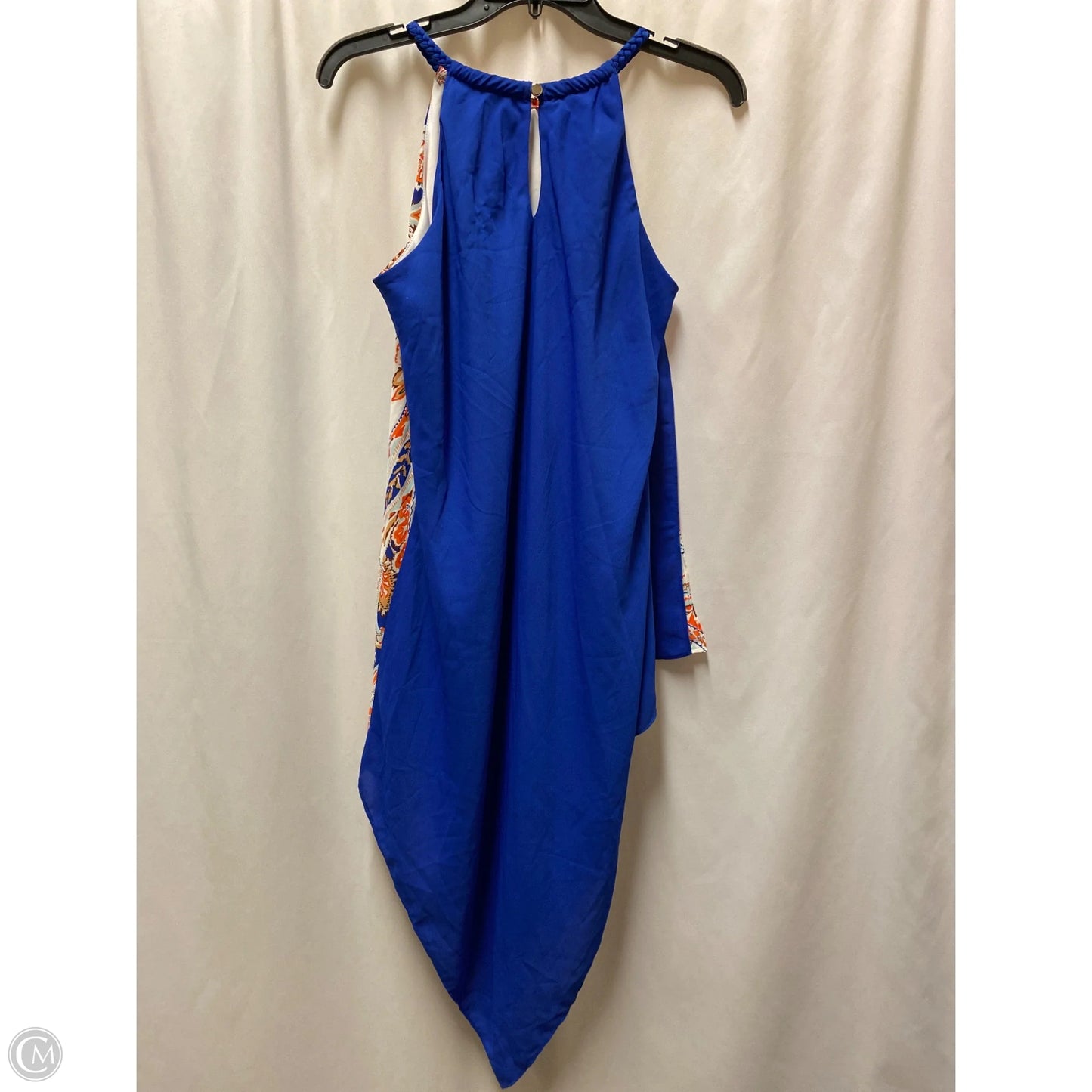 Dress Casual Midi By Cato In Blue, Size: L