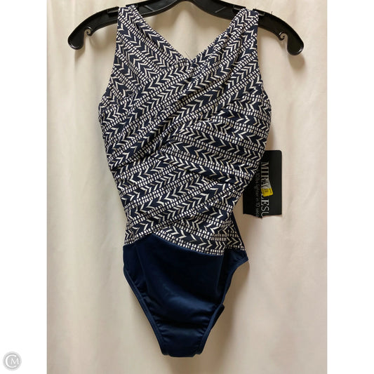 Swimsuit By Miracle In Navy, Size: M