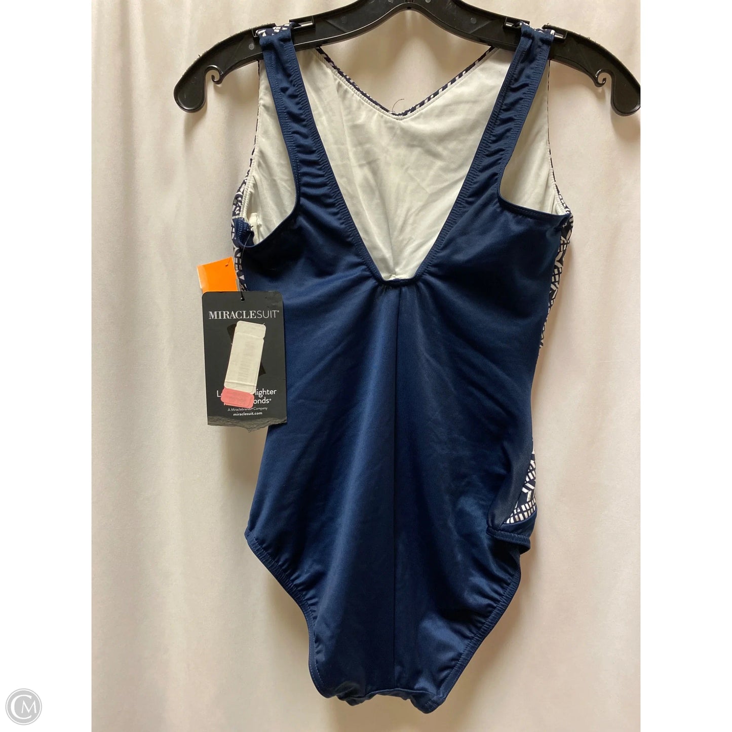 Swimsuit By Miracle In Navy, Size: M