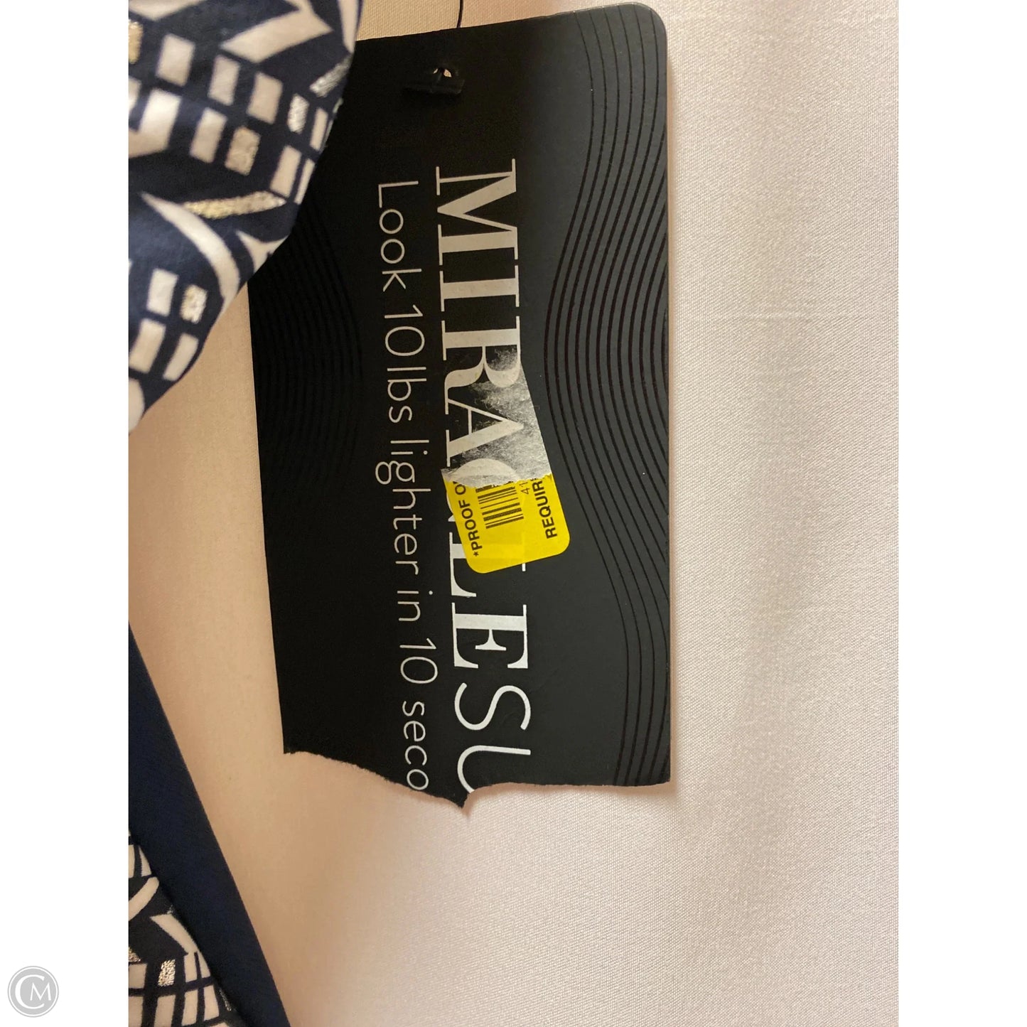 Swimsuit By Miracle In Navy, Size: M