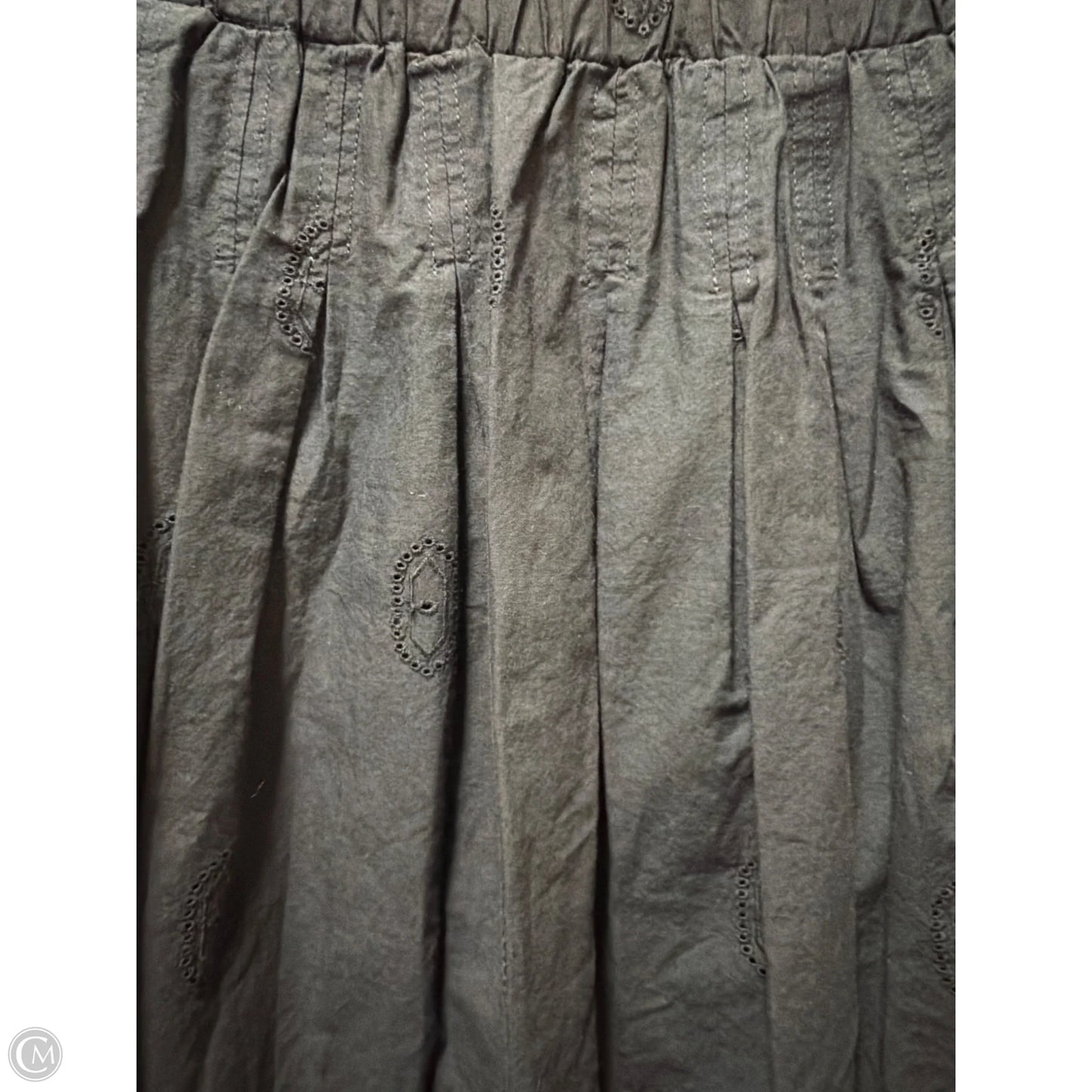 Skirt Midi By Christopher And Banks In Black, Size: S