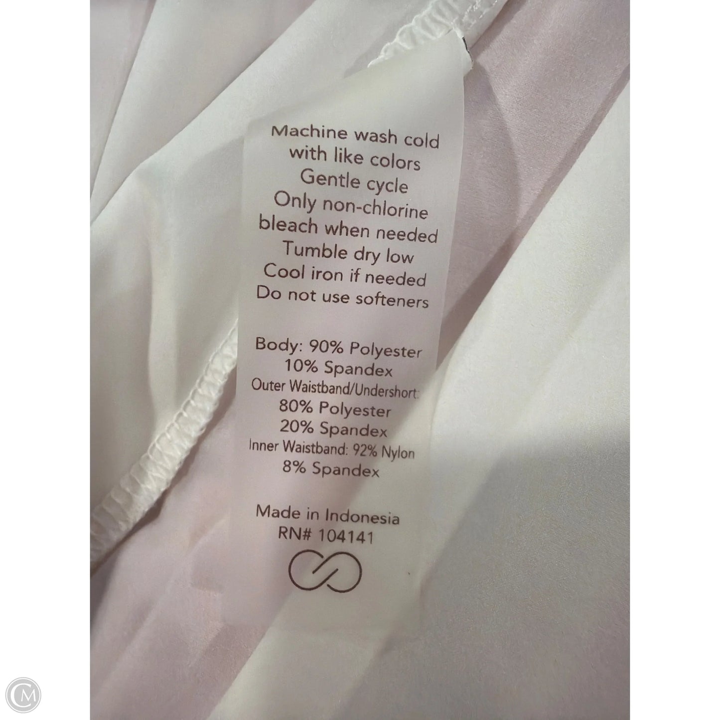 Athletic Skirt By Calia In White, Size: L
