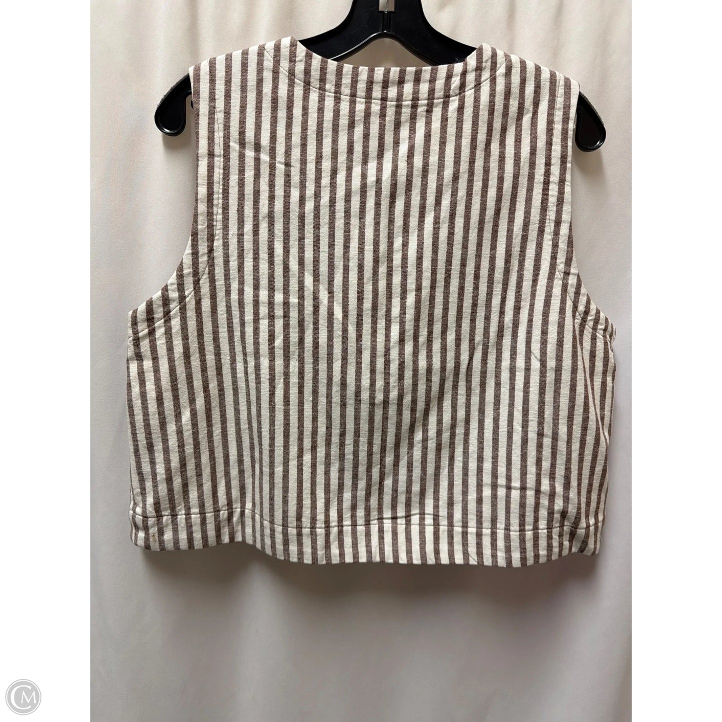 Top Sleeveless By Old Navy In Brown, Size: Lp