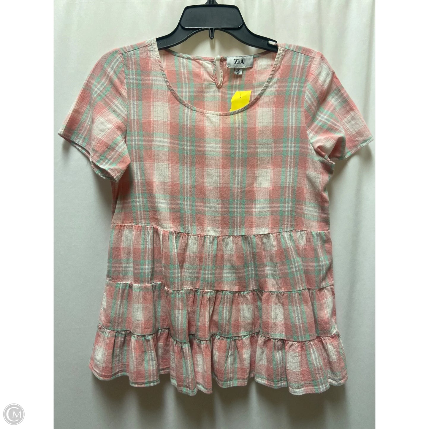 Top Short Sleeve By Clothes Mentor In Pink, Size: M