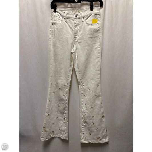 Jeans Flared By Jessica Simpson In White, Size: 0